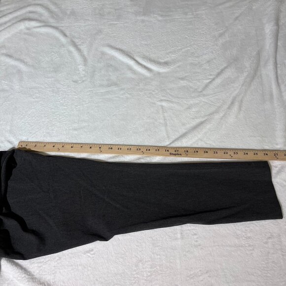 Old Navy Pixie High Rise Pants Heather Grey / Gray 10 Smooth Pockets - Picture 5 of 8